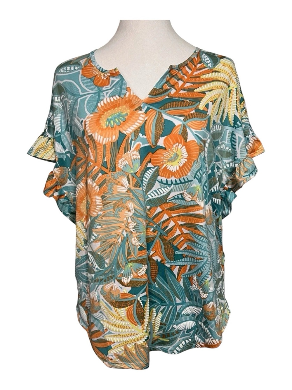 Women's Petite Medium short Sleeve Top. Brand: Ruby Rd. Favorites- Worn once